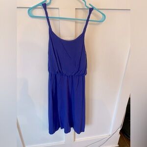 LOFT - blue sundress (XS)